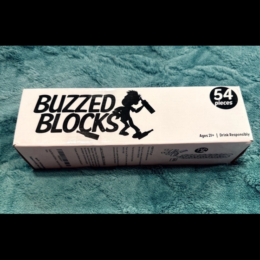 Buzzed Blocks Jenga Drinking Game